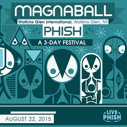 Cover-Artwork für das Album 2015‐08‐22: Magnaball, Watkins Glen International, Watkins Glen, NY, USA von Phish