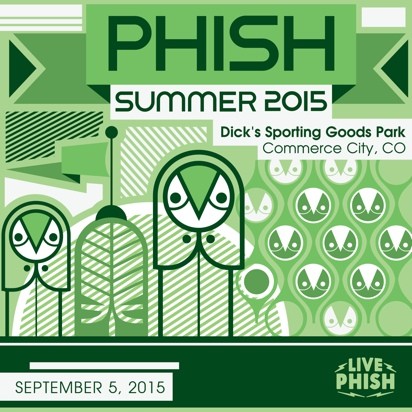 Cover-Artwork für das Album 2015‐09‐05: Dick’s Sporting Goods Park, Commerce City, CO, USA von Phish