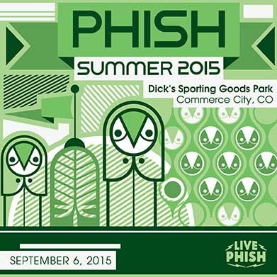 Portada del álbum 2015‐09‐06: Dick’s Sporting Goods Park, Commerce City, CO, USA de Phish