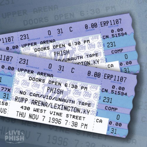 Phish 的 1996-11-07: Rupp Arena, Lexington, KY, USA 專輯 封面