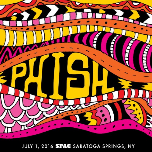 Cover-Artwork für das Album 2016‐07‐01: Saratoga Performing Arts Center, Saratoga Springs, NY, USA von Phish
