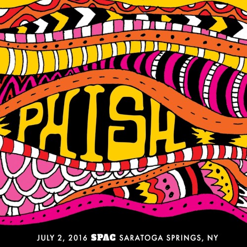 Cover-Artwork für das Album 2016‐07‐02: Saratoga Performing Arts Center, Saratoga Springs, NY, USA von Phish