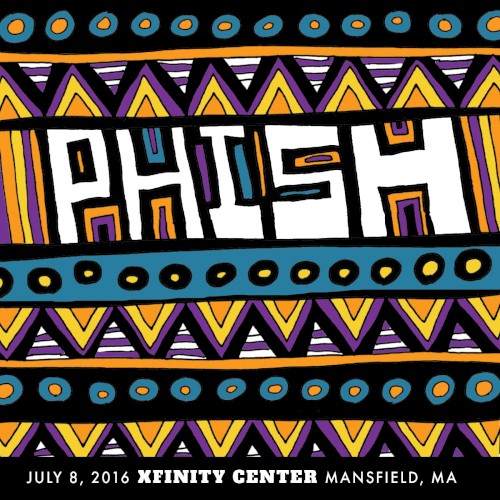 Portada del álbum 2016‐07‐08: Xfinity Center, Mansfield, MA, USA de Phish