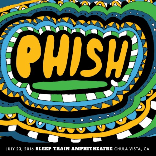 Phish 的 2016‐07‐23: Sleep Train Amphitheatre, Chula Vista, CA, USA 專輯 封面
