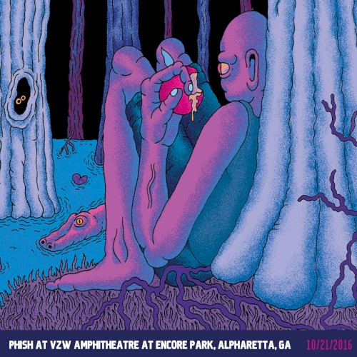 2016‐10‐21: Verizon Wireless Amphitheatre at Encore Park, Alpharetta, GA, USA by Phish album cover art