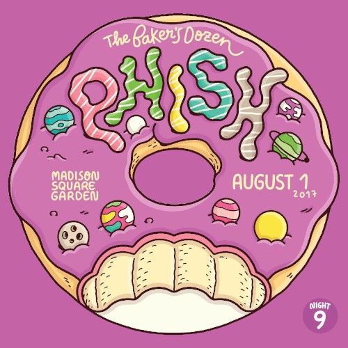 Cover-Artwork für das Album 2017‐08‐01: Madison Square Garden, New York, NY, USA von Phish