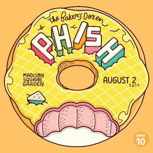 Cover-Artwork für das Album 2017‐08‐02: Madison Square Garden, New York, NY, USA von Phish