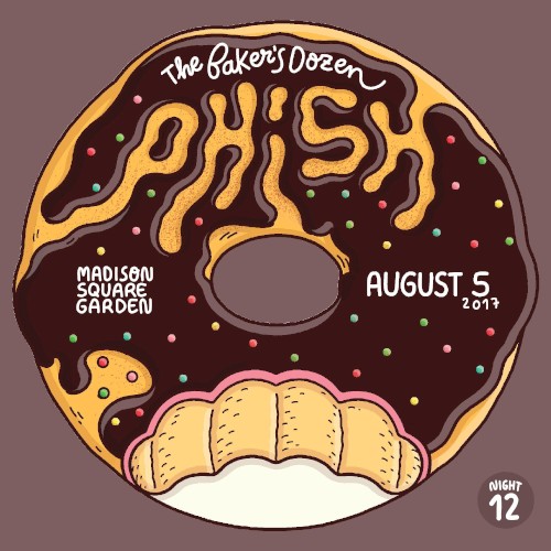 Phish 的 2017-08-05: Madison Square Garden, New York, NY, USA 專輯 封面