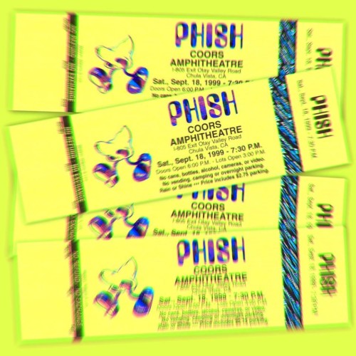 Cover-Artwork für das Album 1999-09-18: Coors Amphitheatre, Chula Vista, CA, USA von Phish