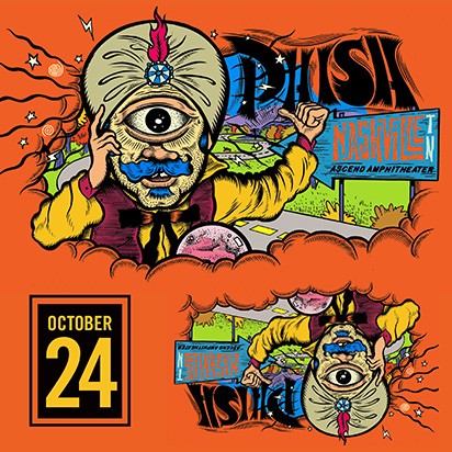 Cover-Artwork für das Album 2018‐10‐24: Ascend Amphitheater, Nashville, TN, USA von Phish