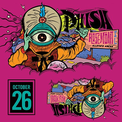 Cover-Artwork für das Album 2018-10-26: Allstate Arena, Rosemont, IL, USA von Phish