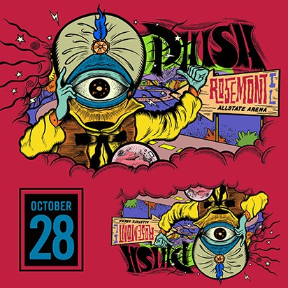 2018‐10‐28: Allstate Arena, Rosemont, IL, USA by Phish album cover art