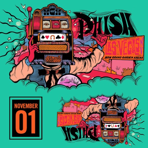 Phish 的 2018‐11‐01: MGM Grand Garden Arena, Las Vegas, NV, USA 專輯 封面