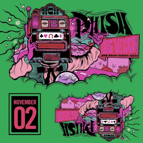 Cover-Artwork für das Album 2018‐11‐02: MGM Grand Garden Arena, Las Vegas, NV, USA von Phish