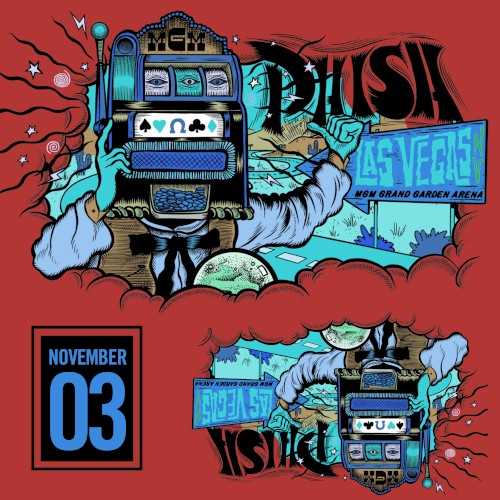 Cover-Artwork für das Album 2018‐11‐03: MGM Grand Garden Arena, Las Vegas, NV, USA von Phish