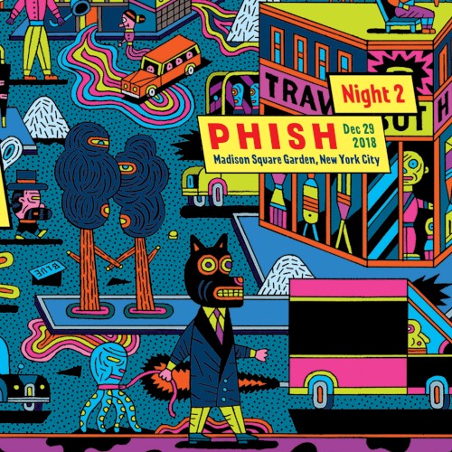 Pochette de 2018‐12‐29: Madison Square Garden, New York, NY, USA par Phish (album)