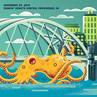 2019‐11‐29: Dunkin’ Donuts Center, Providence, RI, USA by Phish album cover art