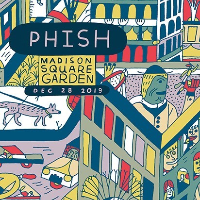Phish 的 2019-12-28: Madison Square Garden, New York, NY, USA 專輯 封面