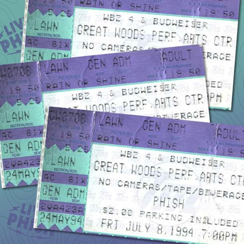 Cover-Artwork für das Album 1994‐07‐08: Great Woods Performing Arts Center, Mansfield, MA, USA von Phish