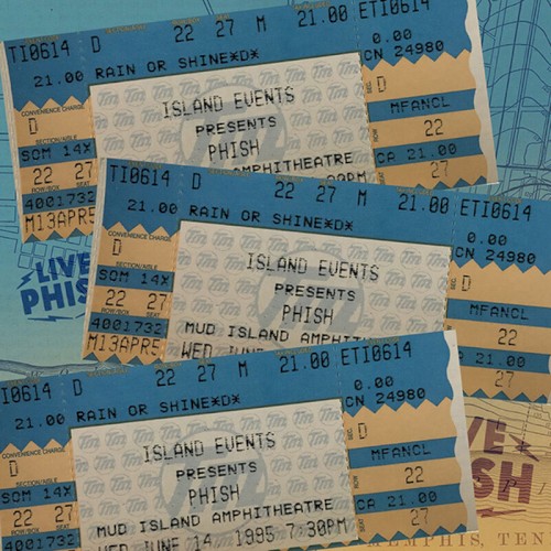 Portada del álbum 1995‐06‐14: Mud Island Amphitheatre, Memphis, TN, USA de Phish