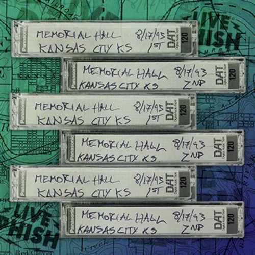 Cover-Artwork für das Album 1993-08-17: Memorial Hall, Kansas City, KS von Phish