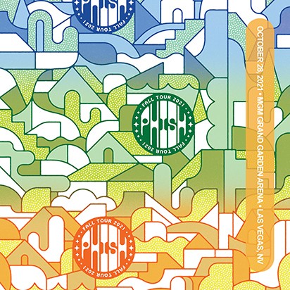 Cover-Artwork für das Album 2021-10-28: MGM Grand Garden Arena, Las Vegas, NV, USA von Phish