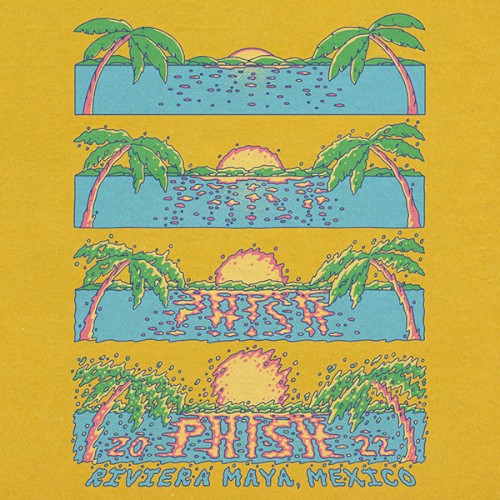 Cover-Artwork für das Album 2022-02-27: Barceló Maya Beach, Riviera Maya, Quintana Roo, MEX von Phish