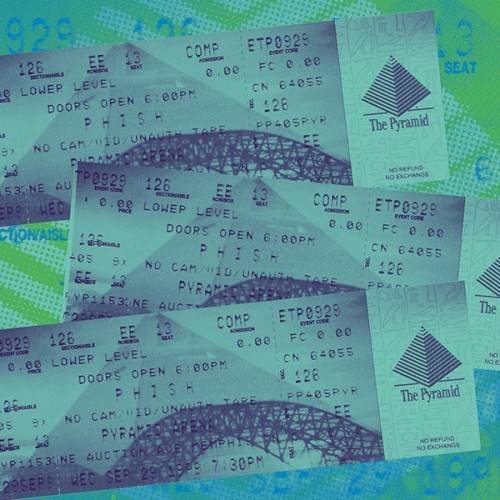 Cover-Artwork für das Album 1999-09-29: Pyramid Arena, Memphis, TN, USA von Phish