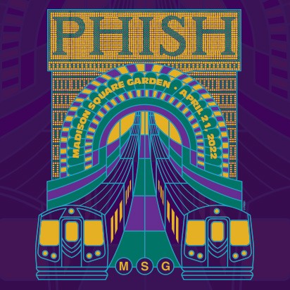 Portada del álbum 2022-04-21: Madison Square Garden, New York, NY, USA de Phish