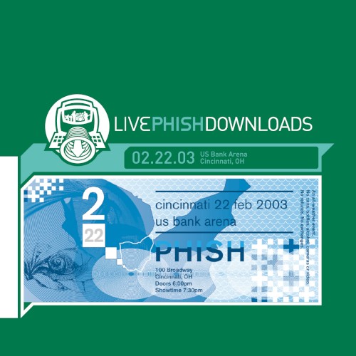 2003-02-22: US Bank Arena, Cincinnati, OH, USA by Phish album cover art