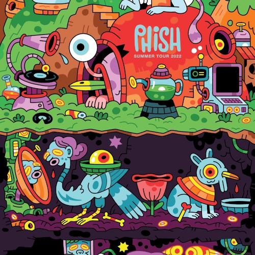 2022-07-29: Coastal Credit Union Music Park at Walnut Creek, Raleigh, NC, USA by Phish album cover art