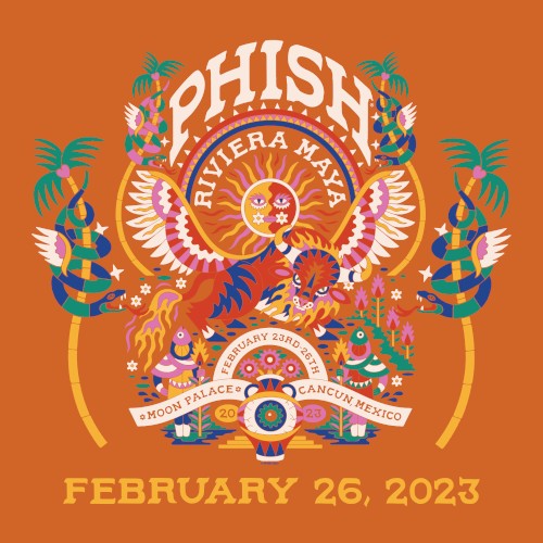 Cover-Artwork für das Album 2023-02-26: Barceló Maya Beach, Riviera Maya, Quintana Roo, MEX von Phish