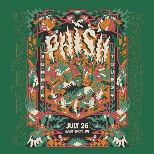 Cover-Artwork für das Album 2024-07-26: Alpine Valley Music Theatre, East Troy, WI, USA von Phish