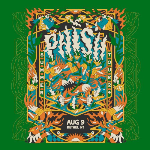 Portada del álbum 2024-08-09: Bethel Woods Center For The Arts, Bethel, NY, USA de Phish