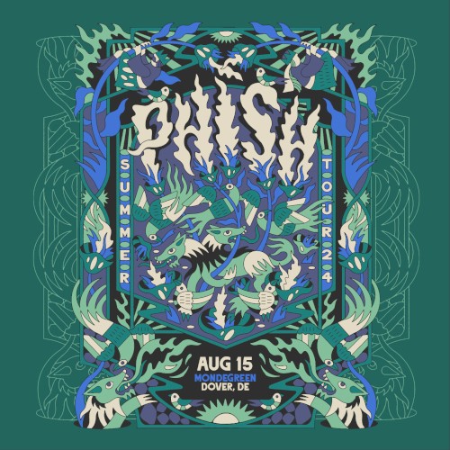 Cover-Artwork für das Album 2024-08-15: Mondegreen, The Woodlands, Dover, DE, USA von Phish