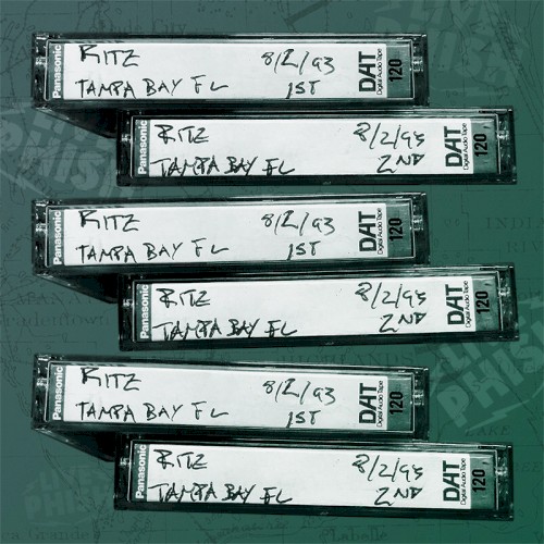 Cover-Artwork für das Album 1993-08-02: Ritz Theatre, Tampa, FL, USA von Phish
