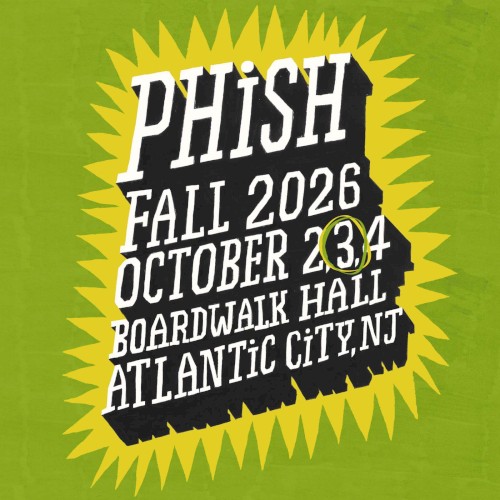 2026-10-03: Jim Whelan Boardwalk Hall, Atlantic City, NJ, USA by Phish album cover art