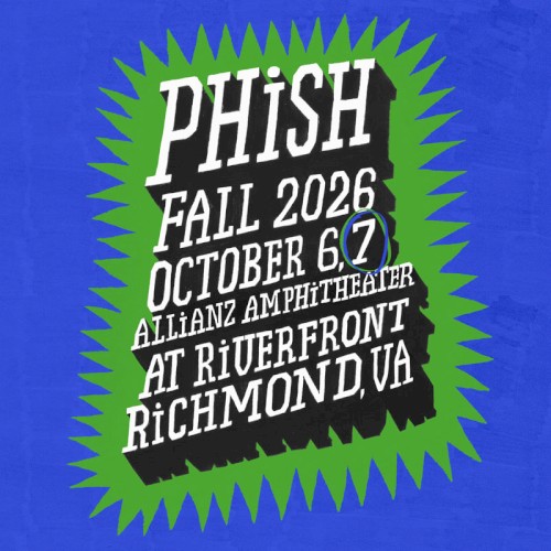 2026-10-07: Allianz Amphitheater at Riverfront, Richmond, VA, USA by Phish album cover art