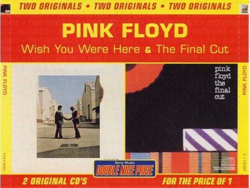 Portada del álbum Wish You Were Here & The Final Cut de Pink Floyd