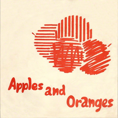 Cover-Artwork für die Single Apples and Oranges von Pink Floyd