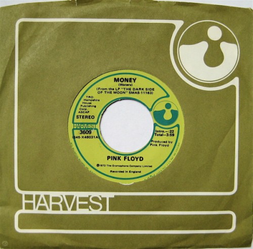 Pink Floyd 的 Money 单曲封面