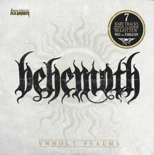 Behemoth 的 Vnholy Psalms EP封面