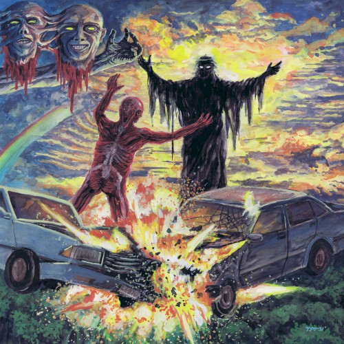 Portada del sencillo portrayal of guilt / Chat Pile de Portrayal of Guilt
