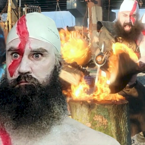 Psychostick 的 Janky Cosplay Kratos (From Michael Cthulu's Leviathan Axe 2 video) 單曲 封面