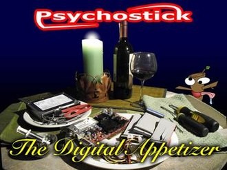 Cover-Artwork für die EP The Digital Appetizer von Psychostick