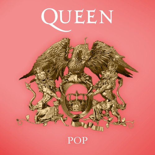 Pop by Queen album cover art