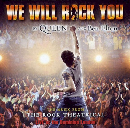 We Will Rock You by Queen album cover art