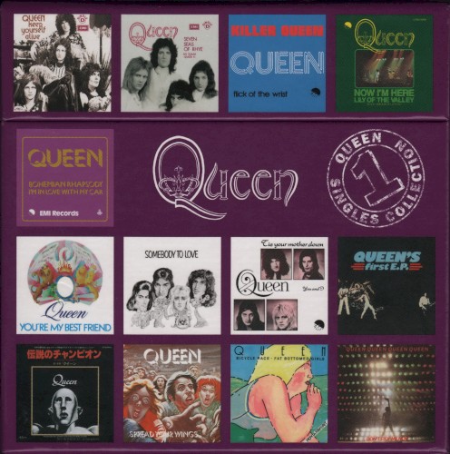 The Singles Collection, Volume 1 by Queen album cover art