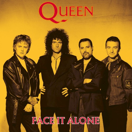 Face It Alone by Queen single cover art