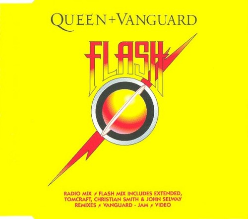 Flash by Queen single cover art